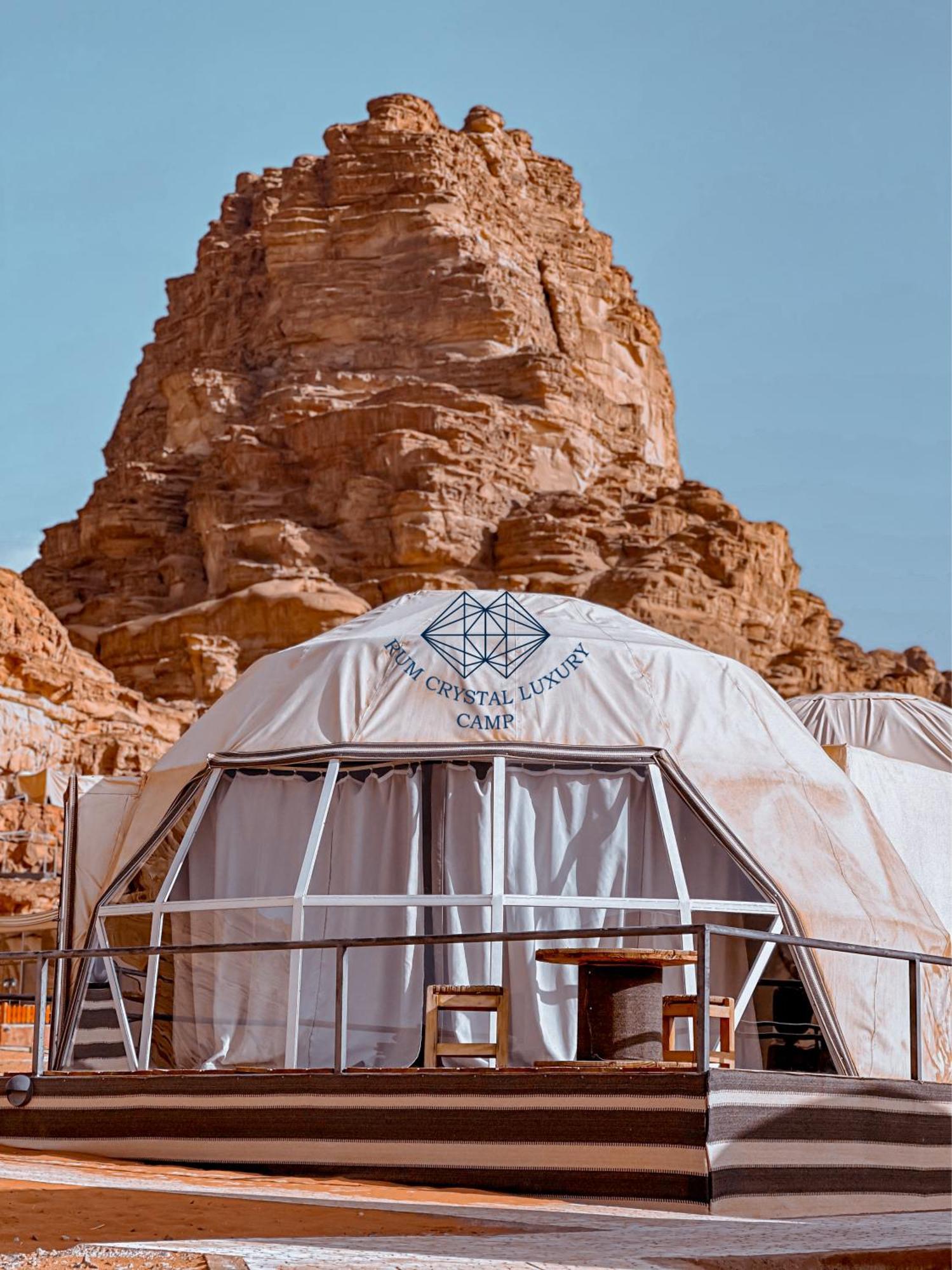 Rum Crystal Luxury Camp Ουάντι Ραμ Εξωτερικό φωτογραφία